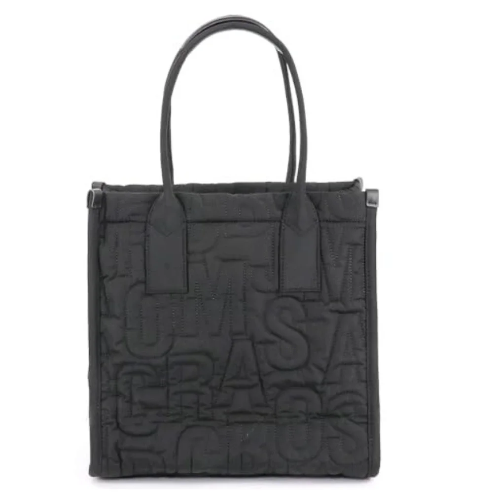 Marc Jacobs Large Nylon Quilted Tote (Black)